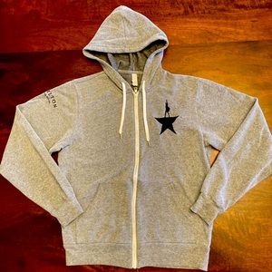 Hamilton zip up Hoodie (size Small Adult)